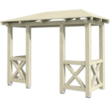 Holzpavillon mit Dach für den Garten