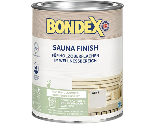 BONDEX Sauna Finish weiß 1 l