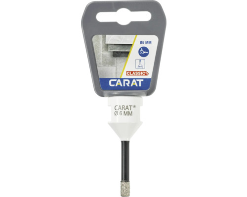 Carat Fliesenbohrer, Durchmesser sechs Millimeter
