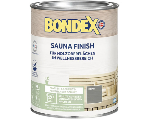 BONDEX Sauna Finish grau 1 l