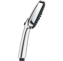 Handbrause aus Chrom mit rechteckigem Duschkopf