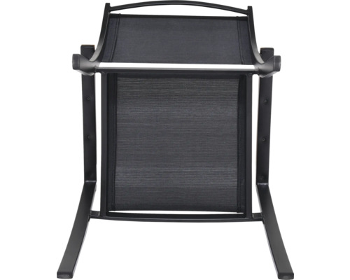 Gartensessel mit Metallrahmen und Textilbespannung