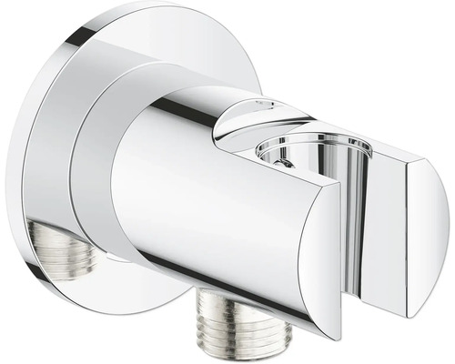 Wandanschlussbogen mit Brausehalter Grohe Quickfix Vitalio Universal chrom 26962001 Brausehalter zur Wandmontage