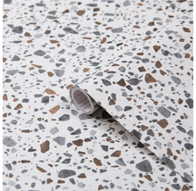 Tapetenrolle mit Terrazzo Muster
