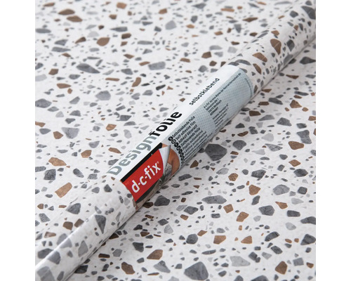 Rolle Designfolie mit Terrazzo Muster