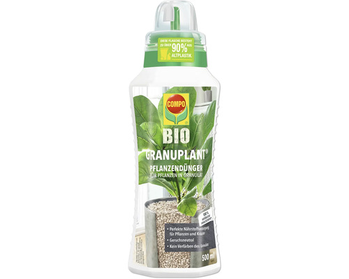Pflanzendünger COMPO BIO Granuplant® Flüssigdünger für Pflanzen und Kräuter in Granulaten 500 ml