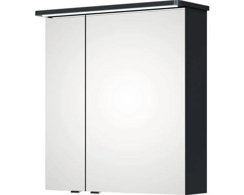 Spiegelschrank mit Beleuchtung und zwei Türen