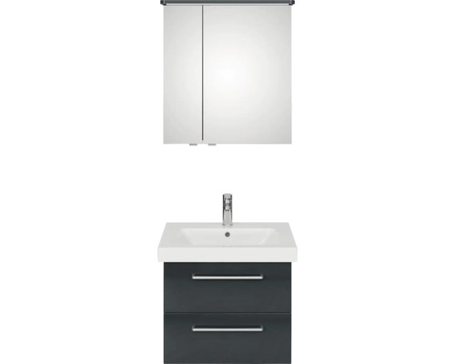 Waschbeckenunterschrank mit Spiegelschrank für das Badezimmer