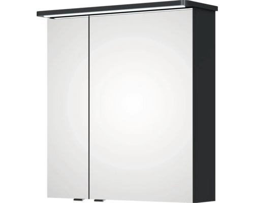 Spiegelschrank mit Beleuchtung und zwei Türen