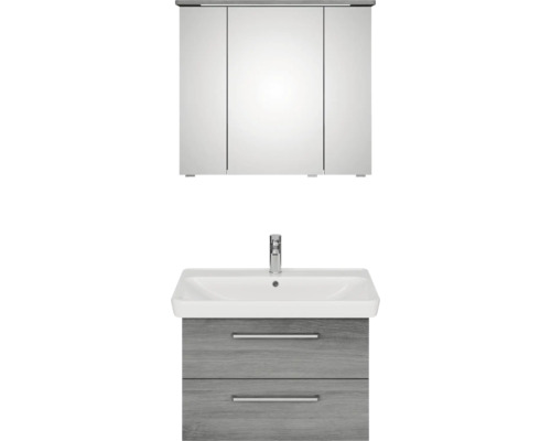 Waschtischkombination mit Spiegelschrank für das Badezimmer