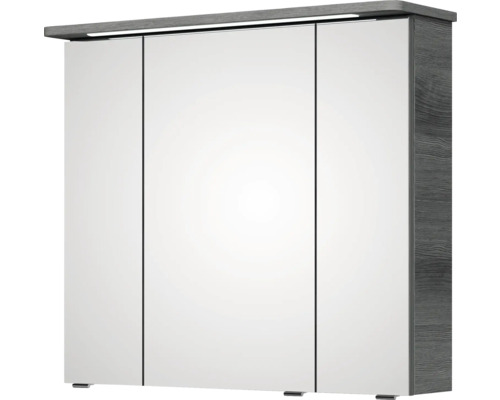 Spiegelschrank mit drei Türen und Beleuchtung