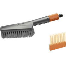 Gardena Waschbürste mit Wasseranschluss und Reinigungsbürste
