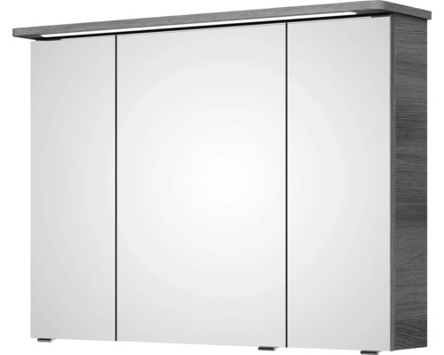 Spiegelschrank mit drei Türen und Beleuchtung