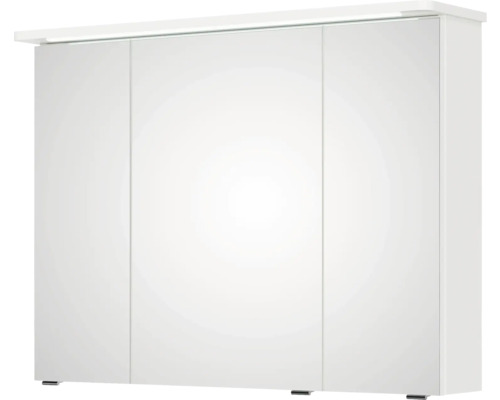 Spiegelschrank mit drei Türen und Beleuchtung