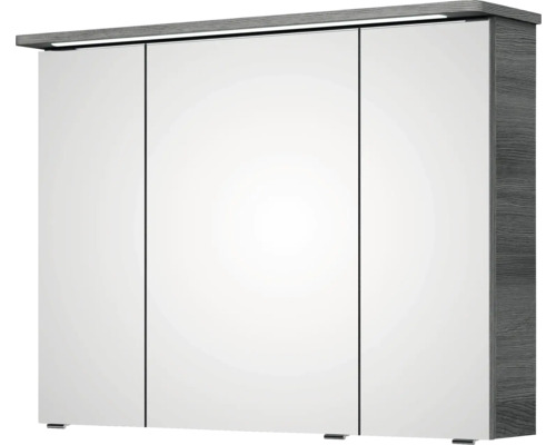 Spiegelschrank mit drei Türen und Beleuchtung