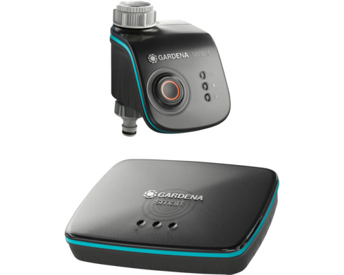 Gardena smart Water Control Set mit smart Gateway zur Steuerung der Gartenbewässerung