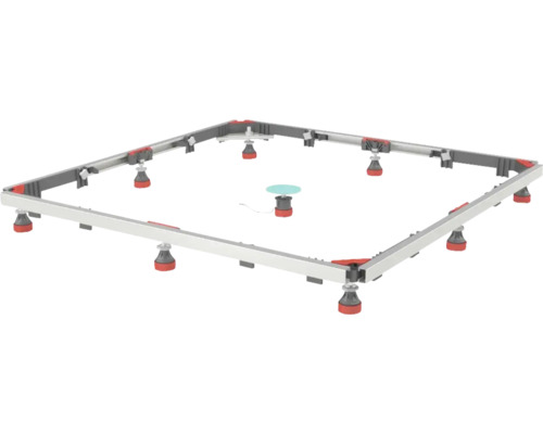 Duschwannenfußgestell zur Stabilisierung und Ausrichtung der Duschwanne