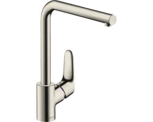 hansgrohe Küchenarmatur FOCUS 41 edelstahl gebürstet 31817800