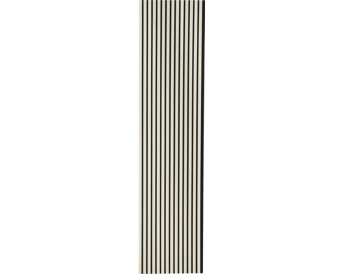 Akustikpaneel Esche natur furnier 2670 x 572 x 19 mm Dekorplatte mit Streifenmuster