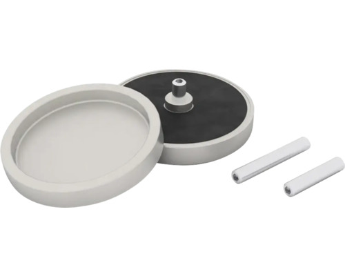 Poliermaschine Zubehör mit Polierteller, Abdeckung und Montageteilen