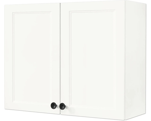 NOBILIA Hängeschrank Urban BxTxH 90 x 35 x 72 cm weiß matt vormontiert Anschlag links rechts 4004539038981