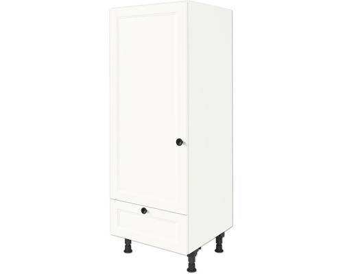 NOBILIA Kühlumbauschrank für 122er Einbaukühlschrank Urban BxTxH 60 x 58 x 166 cm weiß matt vormontiert Anschlag links 4004539049666