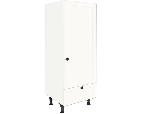 NOBILIA Kühlumbauschrank für 122er Einbaukühlschrank Urban BxTxH 60 x 58 x 166 cm weiß matt vormontiert Anschlag rechts 4004539049673