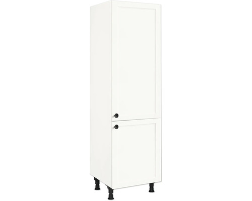 NOBILIA Kühlumbauschrank für 178er Einbaukühlschrank Urban BxTxH 60 x 58 x 217 cm weiß matt vormontiert Anschlag rechts 4004539049796