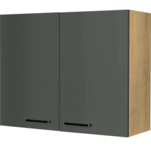 Hängeschrank mit zwei Türen und Griffen