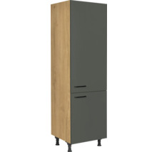 Hochschrank mit zwei Türen und Füßen