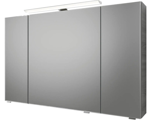 Spiegelschrank mit drei Türen und Beleuchtung
