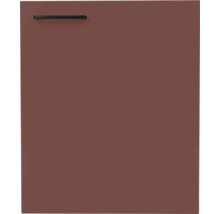 NOBILIA Schranktür Urban BxTxH 60 x 1,9 x 72 cm rostrot matt vormontiert Anschlag rechts 4004539045965