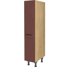 NOBILIA Apothekerschrank Urban BxTxH 30 x 58 x 166 cm rostrot matt vormontiert 4004539051904