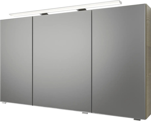 Spiegelschrank mit drei Türen und Beleuchtung