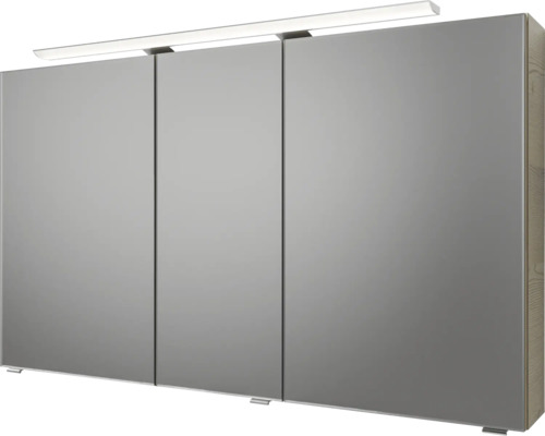 Spiegelschrank mit drei Türen und Beleuchtung