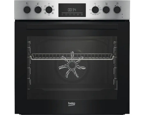 Beko Einbaubackofen mit Bedienfeld und Umluftfunktion