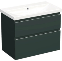 Waschtischunterschrank mit zwei Schubladen und Waschbecken