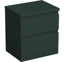 Jungborn Waschtischunterschrank TRENTA BxHxT 56,7 x 64,6 x 44,5 cm Frontfarbe grün salvia matt TRE DESK 60 2Z B A9146