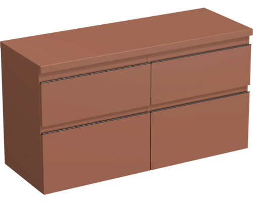 Waschtischunterschrank Jungborn TRENTA BxHxT 116,7 x 64,6 cm x 44,5 cm Frontfarbe quarz lava matt TRE DESK 120D 4Z B A9556