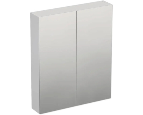 Spiegelschrank Jungborn TRENTA 60 x 14,4 x 72 cm weiß matt 2-türig IP 44