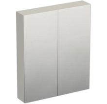 Jungborn Spiegelschrank TRENTA 60 x 14,4 x 72 cm Cashmere glanz 2-türig IP 44