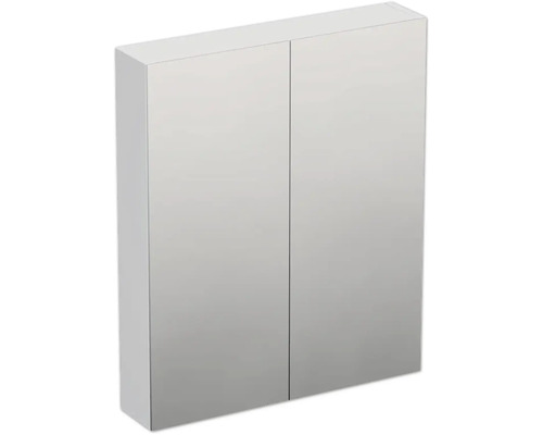 Spiegelschrank Jungborn TRENTA 60 x 14,4 x 72 cm weiß zu A8916 matt 2-türig IP 44