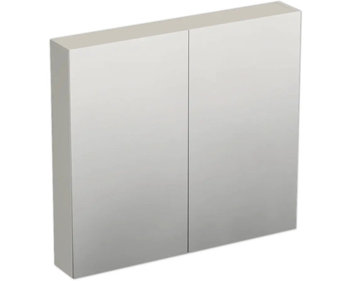 Spiegelschrank Jungborn TRENTA 80 x 14,4 x 72 cm muskat 2-türig IP 44