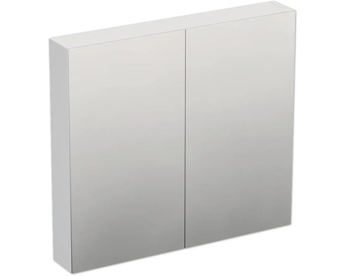 Spiegelschrank Jungborn TRENTA 80 x 14,4 x 72 cm weiß zu A8916 matt 2-türig IP 44