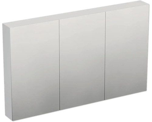 Spiegelschrank Jungborn TRENTA 120 x 14,4 x 72 cm weiß matt 3-türig IP 44