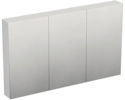 Spiegelschrank Jungborn TRENTA 120 x 14,4 x 72 cm weiß zu B073 matt 3-türig IP 44