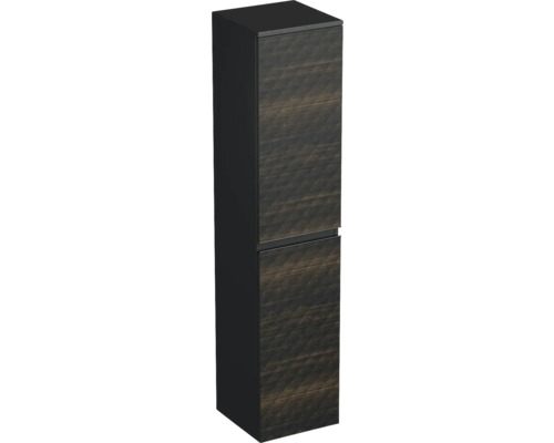 Jungborn Hochschrank TRENTA BxHxT 35 x 161,8 cm x 35 cm Frontfarbe hacienda brown matt TRE SV 35 P B LR29