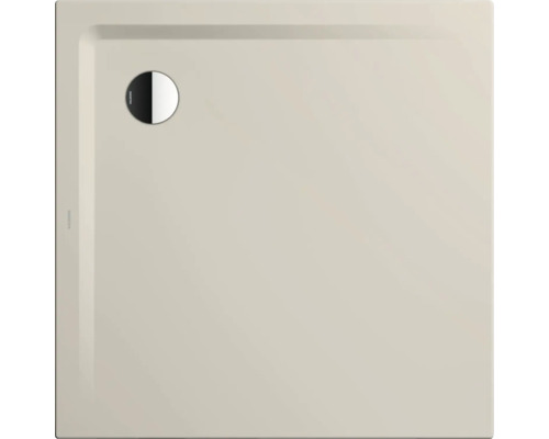 Duschwanne KALDEWEI SUPERPLAN 1831-5 80 x 80 x 2.5 cm warm grey 10 matt mit Wannenträger 383147980668