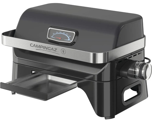 Elektrogrill Campingaz Attitude 2go Electric 2200 W schwarz inkl. Fettauffangschale,Stromkabel,Deckelthermometer