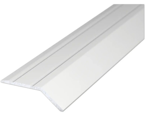 SKANDOR Abschlussprofil Aluminium silber 1,6x32x2700 mm Kunststoff Winkelleiste